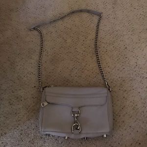 Barely used gray Rebecca Minkoff Crossbody